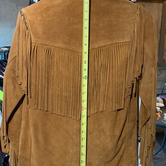 Child’s Georgetown Leather Design Suede Leather Jacket - Picture 11 of 11